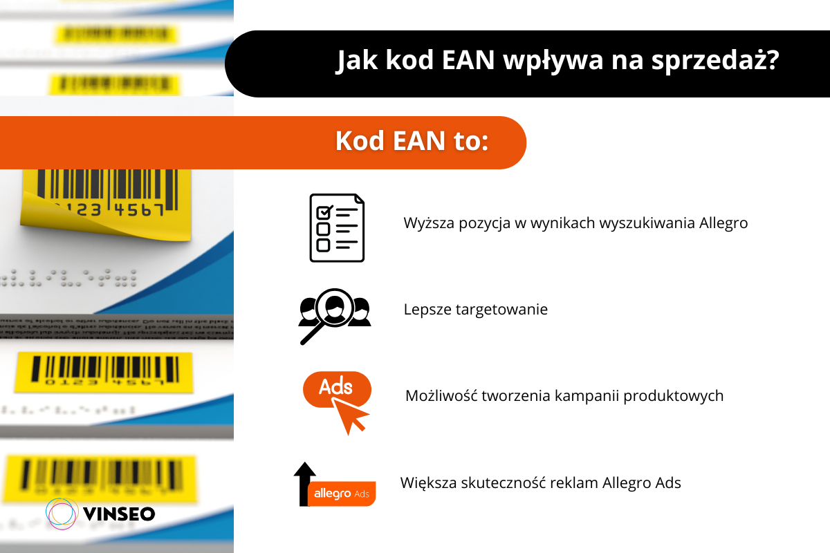 kod EAN a wpływ na sprzedaż na Allegro