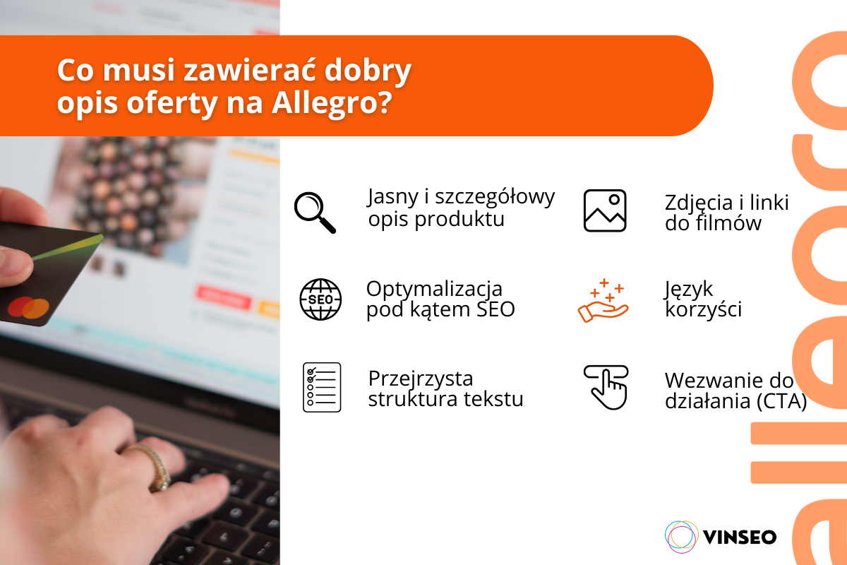 co powinien zawierac opis na allegro?