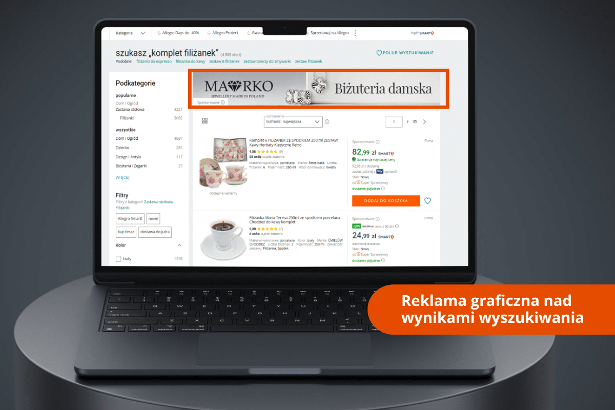 reklama graficzna Allegro