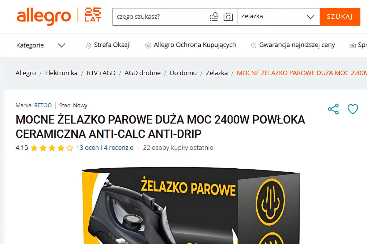 słowa kluczowe allegro w tytułach ofert
