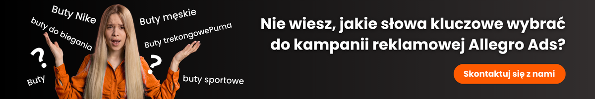 słowa kluczowe w kampaniach Allegro