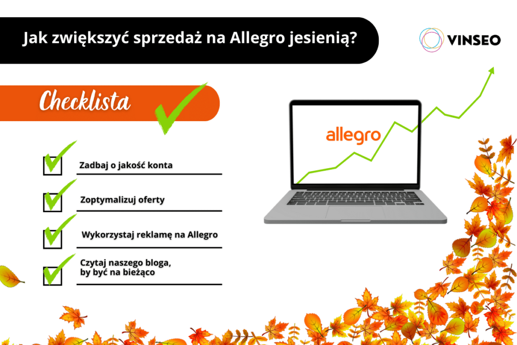Jak zwiększyć sprzedaż na Allegro jesienią