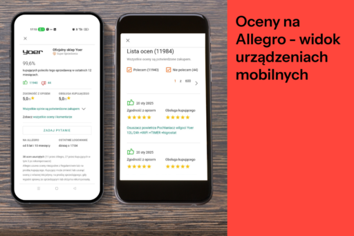 Pozytywne opinie na Allegro
