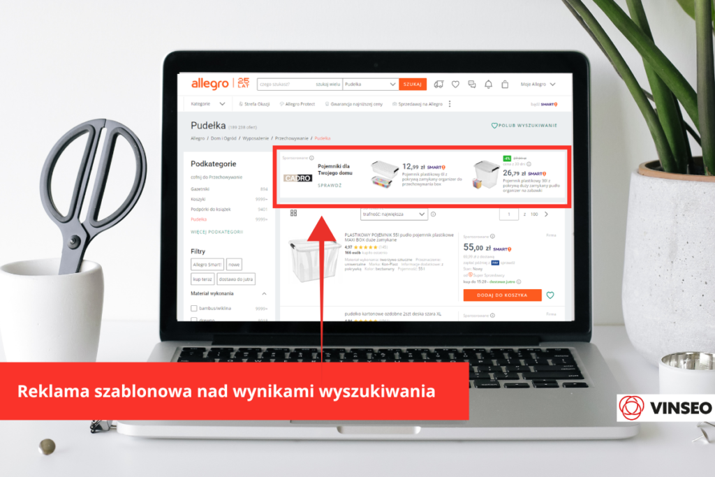 reklama szablonowa allegro ads
