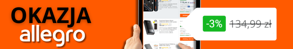 kampanie promocyjna Allegro - oznaczenie okazja