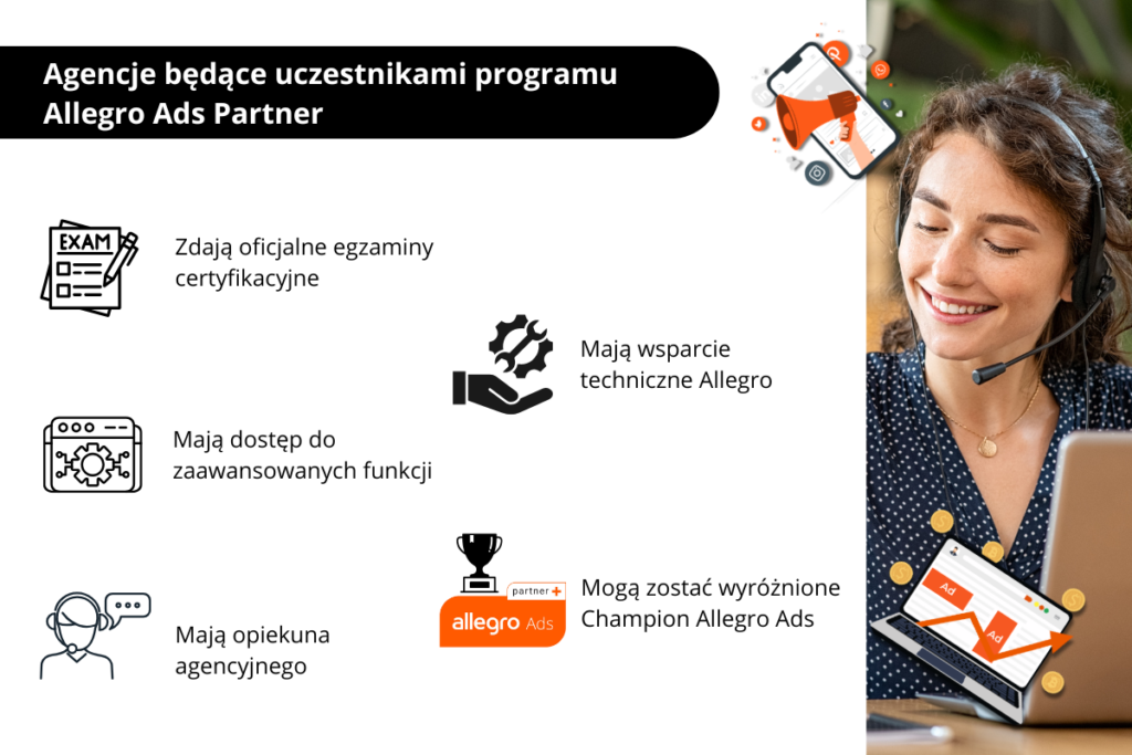 Uczestnicy programu Allegro Ads Partner