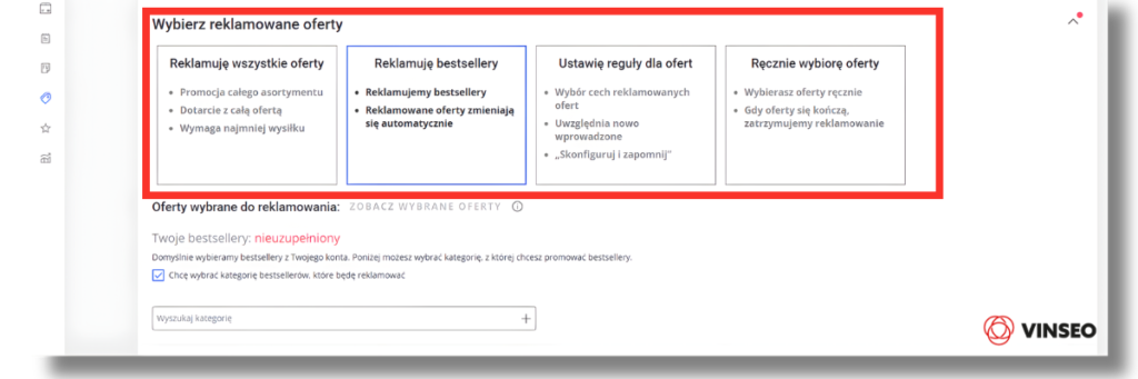 Wybierz reklamowane oferty - kampania Allegro