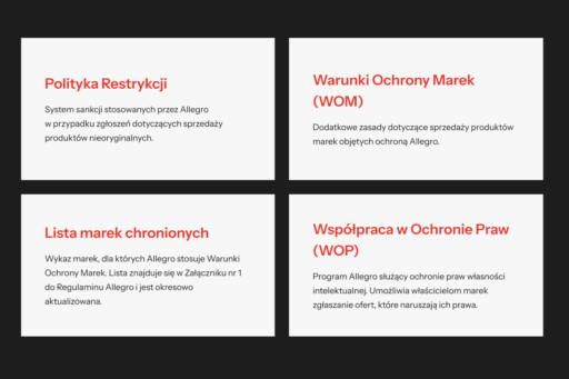 Aby chronić marki i sprzedawców Allegro wprowadziło